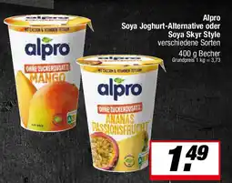 L. STROETMANN GROSSMARKT Alpro Soya Joghurt-Alternative oder Soya Skyr Style Angebot