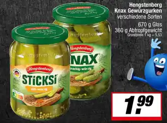 L. STROETMANN GROSSMARKT Hengstenberg Knax Gewürzgurken Angebot