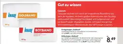 Hellweg Knauf fertigputzgips „goldband“ oder haftputzgips „rotband“ Angebot