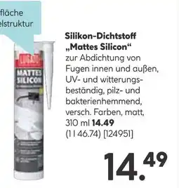 Hellweg Silikon-dichtstoff mattes silicon Angebot