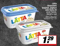 L. STROETMANN GROSSMARKT Lätta Streichfett Original, Joghurt oder Extra fit Angebot