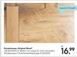 Hellweg Feinsteinzeug „original wood“ Angebot