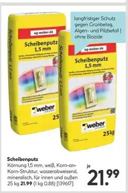 Hellweg Weber scheibenputz Angebot