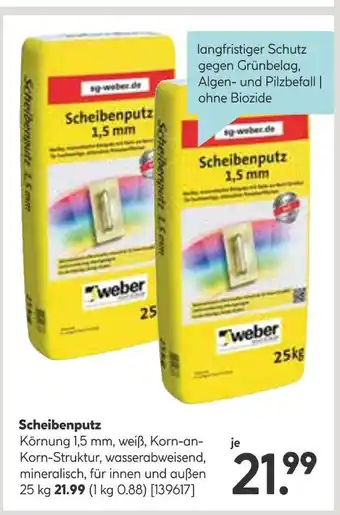 Hellweg Weber scheibenputz Angebot