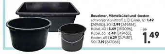 Hellweg Baueimer, mörtelkübel und -kasten Angebot