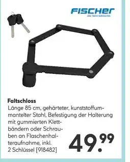 Hellweg Fischer faltschloss Angebot