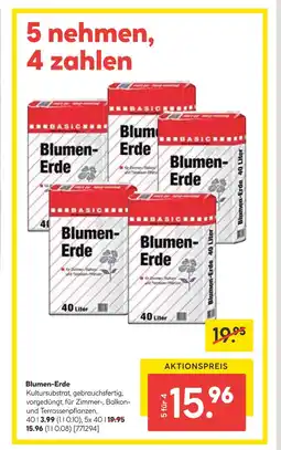 Hellweg Basic blumen-erde Angebot