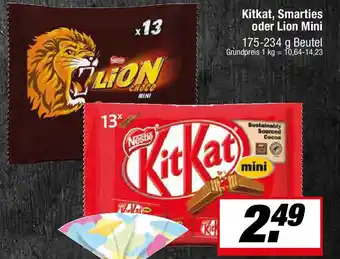 L. STROETMANN GROSSMARKT Kitkat, Smarties oder Lion Mini Angebot