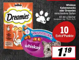 L. STROETMANN GROSSMARKT Whiskas Katzensnacks oder Dreamies Angebot