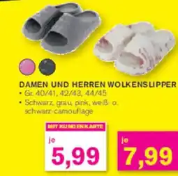 KODi DAMEN UND HERREN WOLKENSLIPPER Angebot