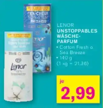 KODi Lenor UNSTOPPABLES WÄSCHE PARFUM Angebot