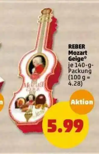 PENNY Reber Mozart Geige Angebot