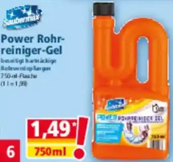 Norma Saubermax Power Rohrreiniger Gel Angebot