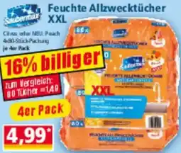 Norma Saubermax Feuchte Allzwecktücher XXL Angebot