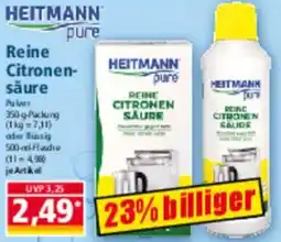 Norma HEITMANN pure Reine Citronensäure Angebot