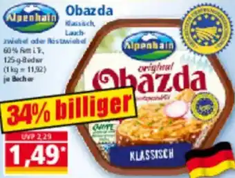 Norma Alpenhain Obazda Angebot