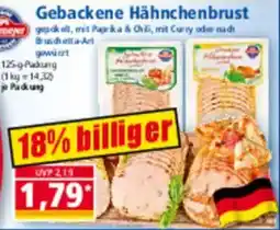 Norma Stockmeyer Gebackene Hähnchenbrust Angebot