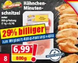 Norma Gut Langenhof Hähnchen Minutenschnitzel Angebot