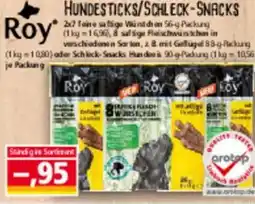 Norma Roy Hundesticks/Schleck-Snacks Angebot