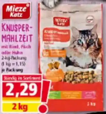 Norma Mieze Katz Knusper Mahlzeit Angebot