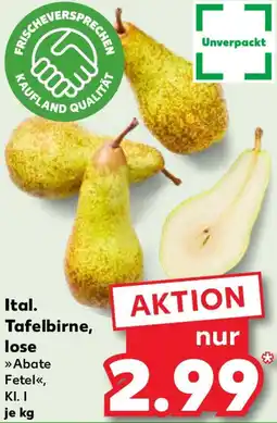 Kaufland Ital. Tafelbirne, lose Angebot