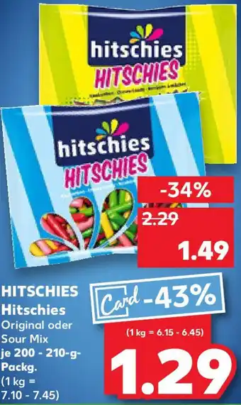 Kaufland HITSCHIES Hitschies Angebot