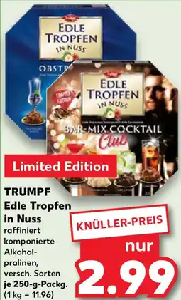 Kaufland TRUMPF Edle Tropfen in Nuss Angebot