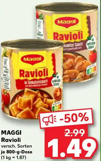 Kaufland MAGGI Ravioli Angebot