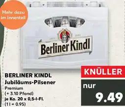 Kaufland BERLINER KINDL Jubiläums-Pilsener Angebot