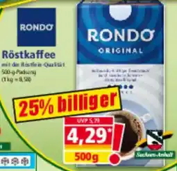 Norma RONDO Röstkaffee Angebot