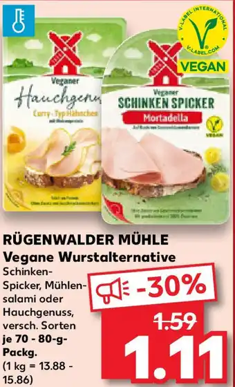 Kaufland RÜGENWALDER MÜHLE Vegane Wurstalternative Angebot