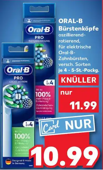 Kaufland Oral-B Bürstenköpfe Angebot