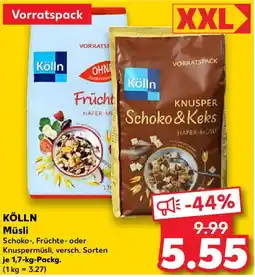 Kaufland KÖLLN Müsli Angebot