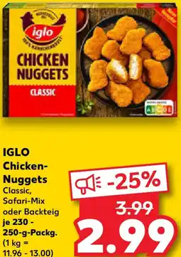 Kaufland IGLO Chicken Nuggets Angebot