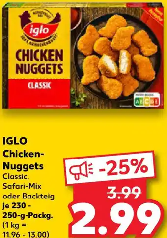 Kaufland IGLO Chicken Nuggets Angebot