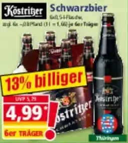 Norma Köstritzer Schwarzbier Angebot