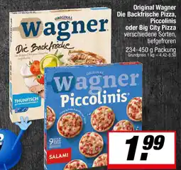 L. STROETMANN GROSSMARKT Original Wagner Die Backfrische Pizza, Piccolinis oder Big City Pizza Angebot