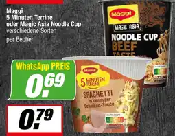 L. STROETMANN GROSSMARKT Maggi 5 Minuten Terrine oder Magic Asia Noodle Cup Angebot