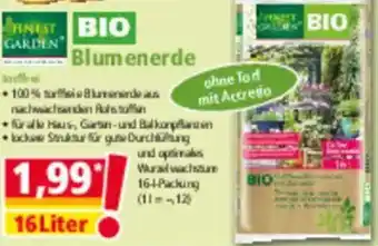 Norma FINEST GARDEN BIO Blumenerde Angebot