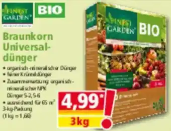 Norma FINEST GARDEN BIO Universaldünger Angebot