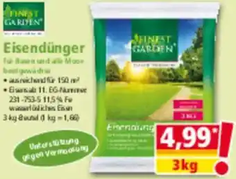 Norma FINEST GARDEN Eisendünger Angebot