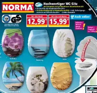 Norma badkomfort Hochwertiger WC-Sitz Angebot