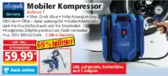 Norma Scheppach Mobiler Kompressor Angebot