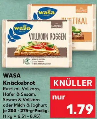 Kaufland WASA Knäckebrot Angebot