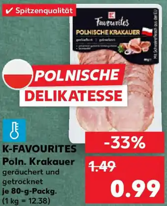 Kaufland K-FAVOURITES Poln. Krakauer Angebot