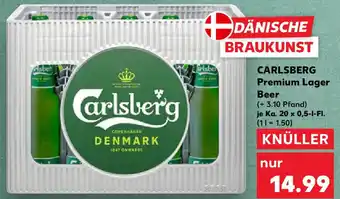 Kaufland CARLSBERG Premium Lager Beer Angebot