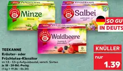 Kaufland TEEKANNE Kräuter- oder Früchtetee-Klassiker Angebot