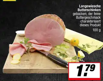 L. STROETMANN GROSSMARKT Langewiesche Butterschinken Angebot