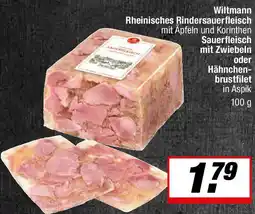 L. STROETMANN GROSSMARKT Wiltmann Rheinisches Rindersauerfleisch Angebot