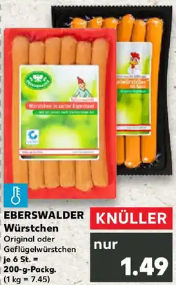 Kaufland EBERSWALDER Würstchen Angebot